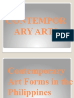 Contemporary Arts