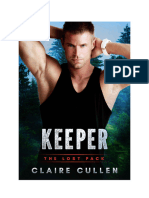 Keeper Claire Cullen