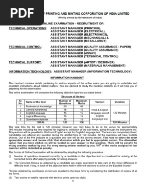 Information Handout English | PDF | Question | Option (Finance)
