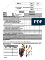 MOD183-000 - Check-list- Equipamentos Oxiacetileno