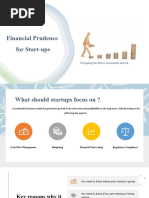 Startups - Financial Prudence