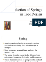 07. Selection of Springs in Tool Design 