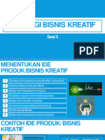 STRATEGI BISNIS KREATIF-sesi 3