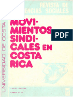 Movimientos Sociales en Costa Rica  Revista UCR