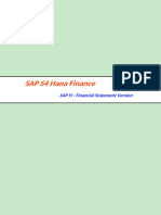 SAP FI - Financial Statement Version