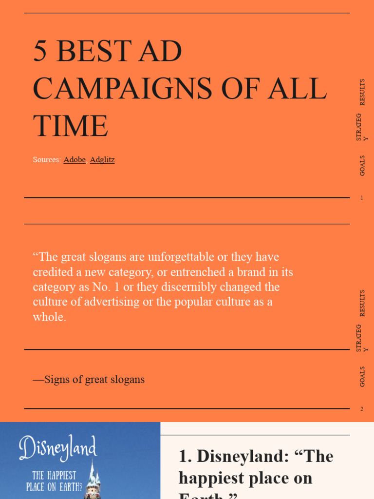 Top 5 Ad Slogans | PDF | Brand | Advertising