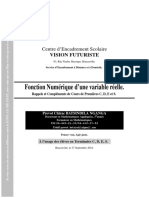 RAPPELS DERIVATION Centre