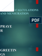 Perform Mesuration in FOS