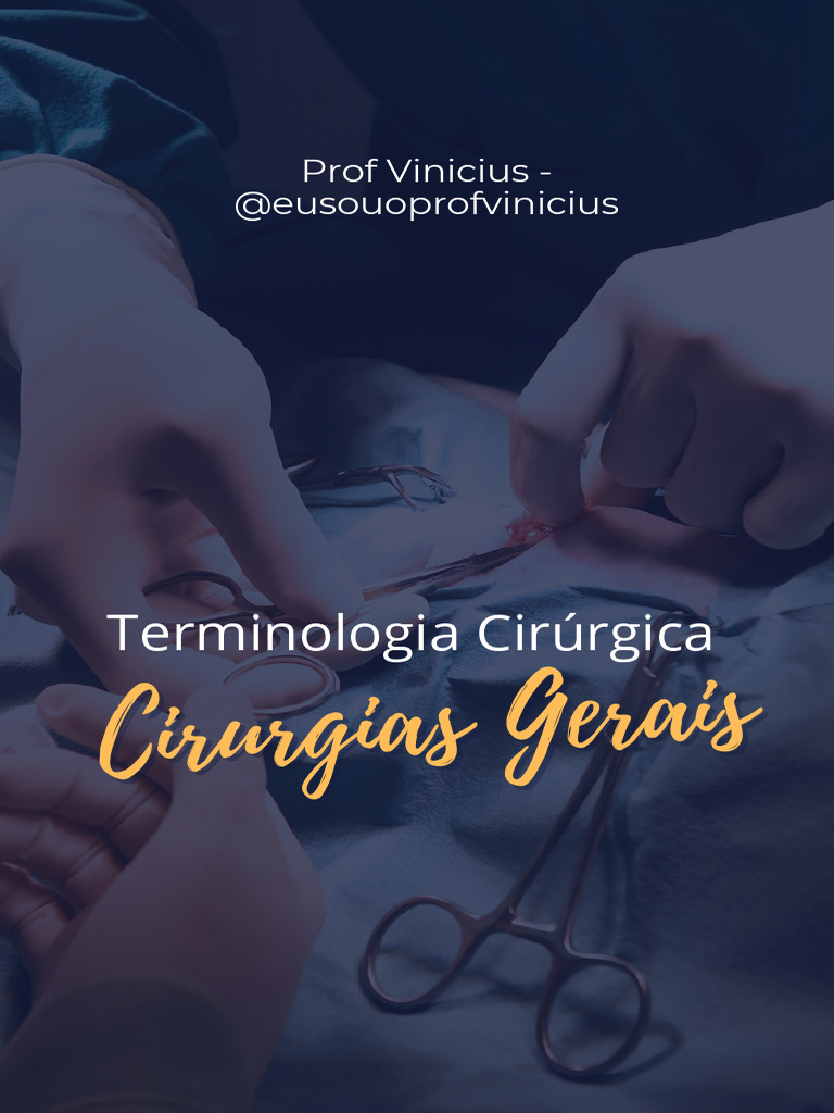 Terminologia - Cirurgias Gerais | Download grátis PDF | Cirurgia ...