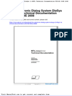 Mtu Electronic Dialog System Diasys 2 40sp1 Technical Documentation E53192 004e 2008