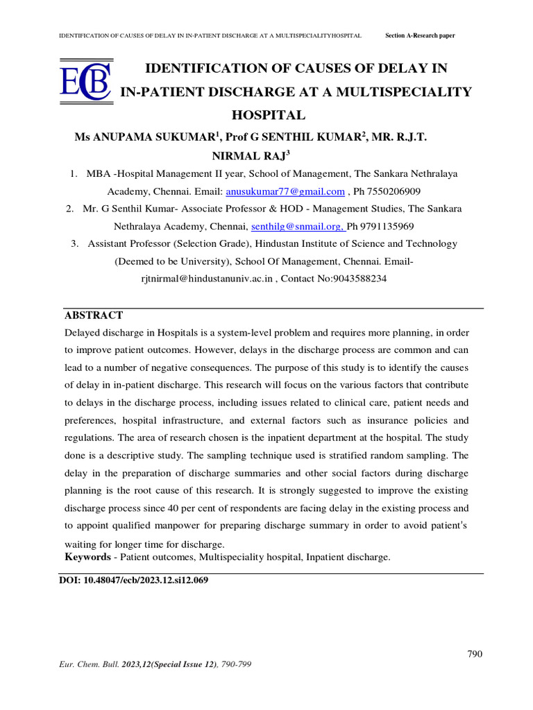 Identification of Causes of Delay | PDF