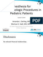 Opthalmologic Procedures in Pediatric Patients