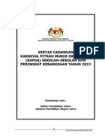 Kertas Cadangan Kafoa Kebangsaan 2023 - Johor