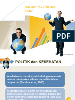 Politik Dan Kesehatan