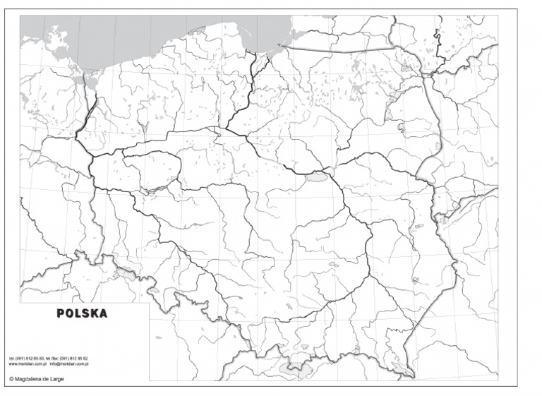 Góry W Polsce Mapa Konturowa mapa-konturowa-polski | PDF