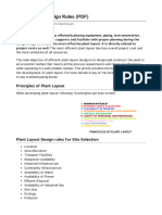 Plant Layout Design Rules PDF