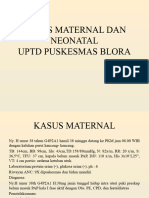 Kasus Maternal & Neonatal