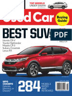 Consumer Reports Used Car Buying Guide - August 2019