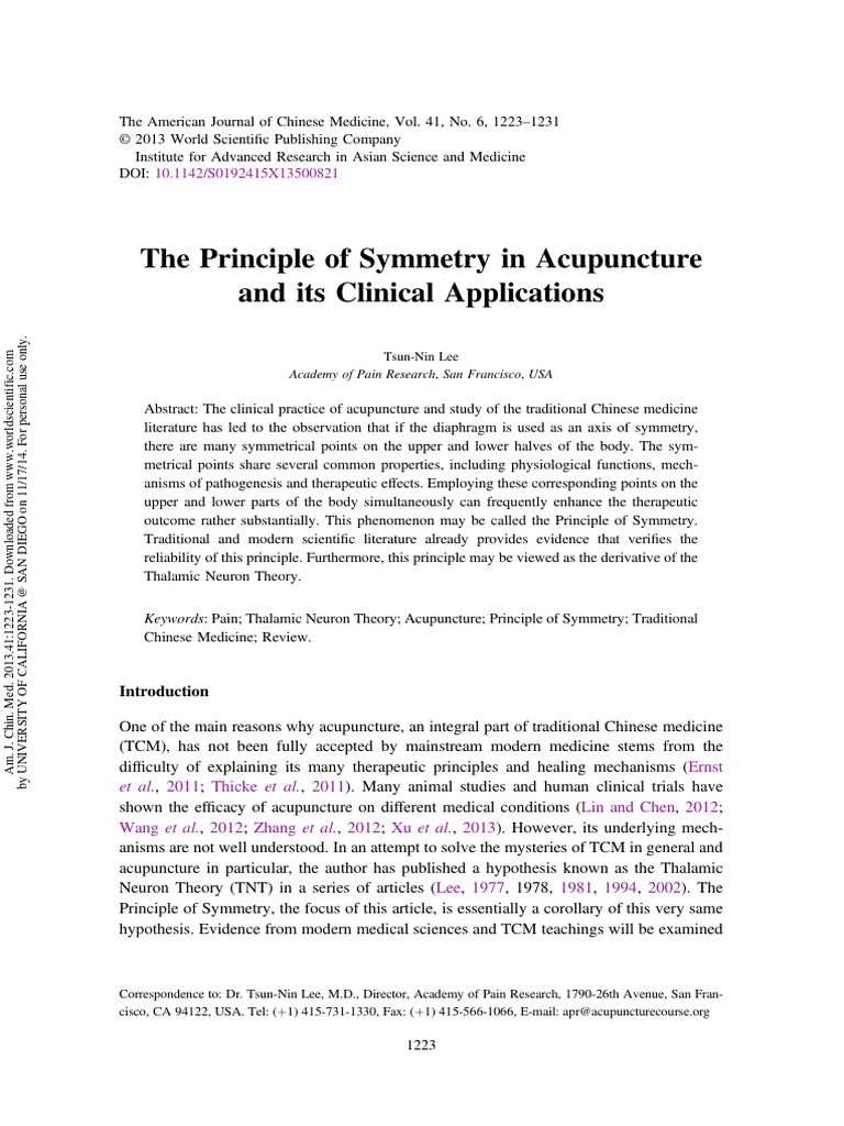 Acupuntura | PDF | Self-Improvement
