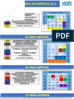 Calendário Acadêmico 23.2