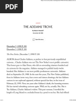 The Addams Trove The New Yorker