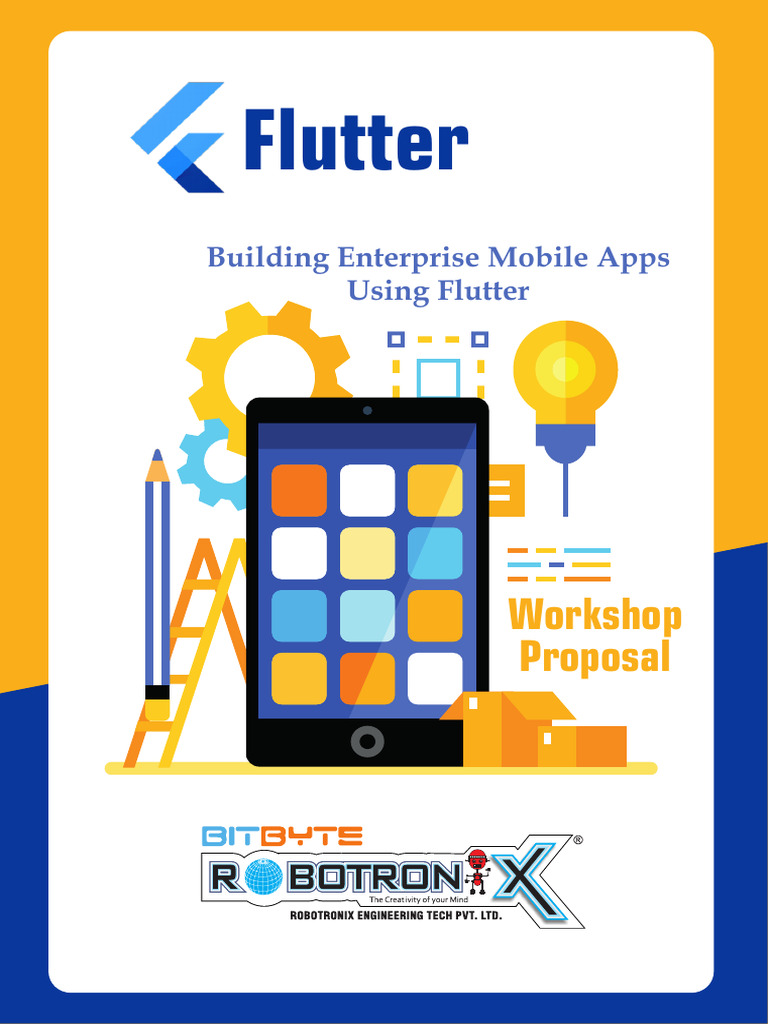 Flutter Workshop Proposal | PDF