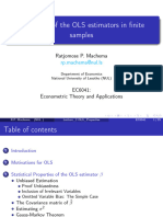 [2021]EC6041 Lecture 3 Properties of OLS