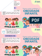 Folheto obesidade infantil