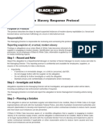 Modern Slavery Response Protocol