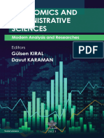 Economics and Administrative Sciences Modern Analysis and Researches