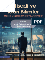 Iktisadi Ve Idari Bilimler Modern Degerlendirmeler Ve Arastirmalar