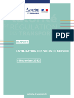 Rapport Sur Lutilisation Des Voies de Service - 181122