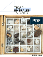 Práctica 1. Los Minerales