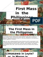 The First Mass in The Philippines Limasawa