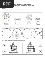 Actividades de repaso: Vocal A y E | PDF