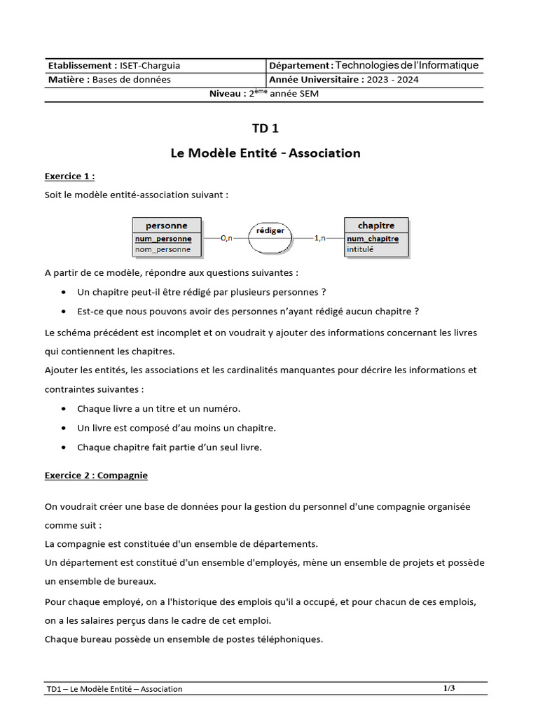 TD1 2023 2024 | PDF
