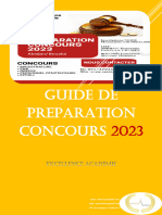 Guide de Preparation Des Concours A Excellence Academie