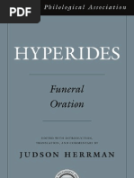 Herrman (2009) - Hyperides Funeral Oration