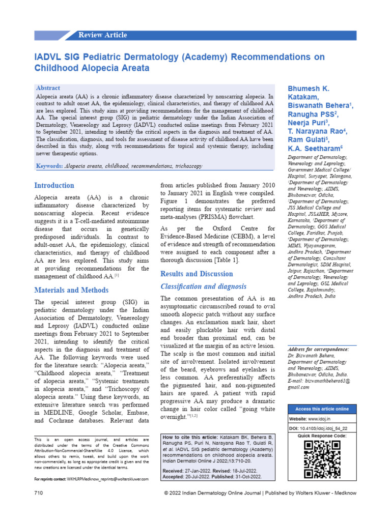 Iadvl Sig Pediatric Dermatology Academy .3 | PDF