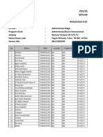 Formulir Pendataan Vaksinasi Mahasiswa - 19-02-2022