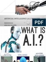 Artificial Intelligence (A.I.) Industry: Presented by - Nidhi Bulchandani