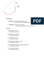 Probabilidade e Estatistica