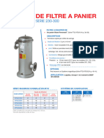 Corps de Filtre À Panier - Poromesh 230-300