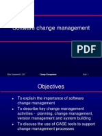 Software Change Management: ©ian Sommerville 2007 Slide 1