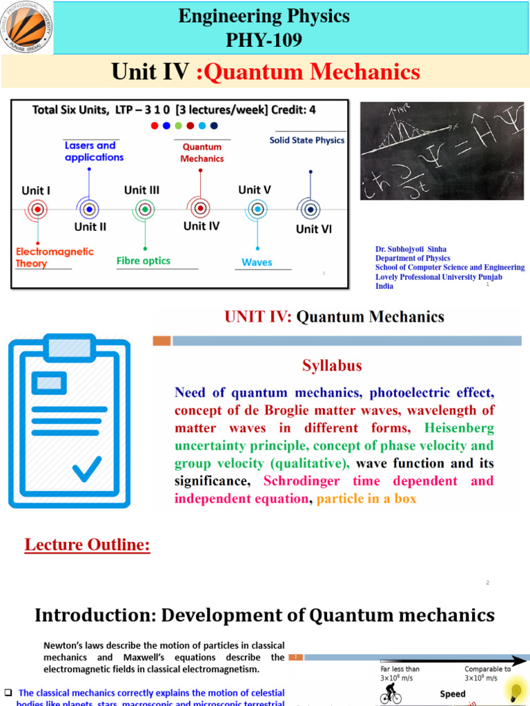 Quantum Mechanics Pdf