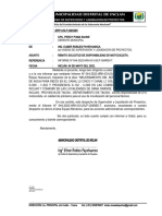 Informe #223-2022-ERP-USLP-GM-MDI - REMITO SOLICITUD DE APOYO CON MOVILIDAD - CANAL SOLANO