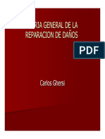 TERORIA DE REPARACIÓN DE DAÑOS - Dr. Ghersi (3-Sept.)