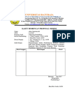 Kartu Konsultasi Proposal Pembimbing 2