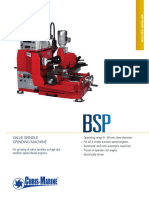 Valve Spindle Grinding Machine: For Grinding of Valve Spindles On High and Medium Speed Diesel Engines