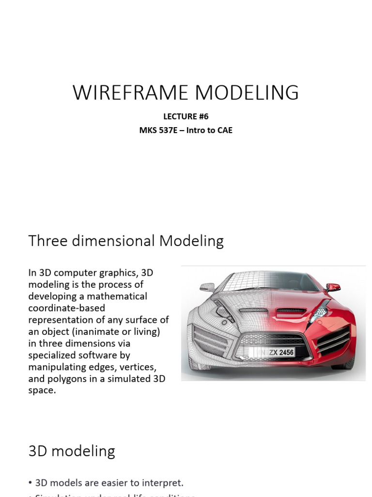 lecture6wireframemodeling PDF